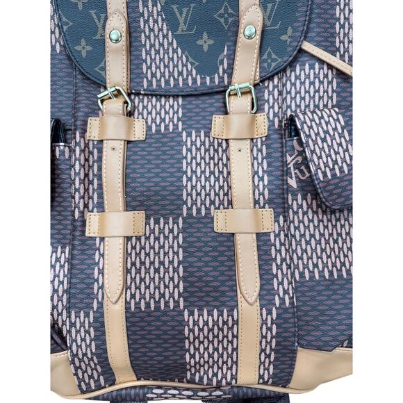 The Classic Business Book bag w/ snap pockets, drawstring, shoulder satin strap - Picture 3 of 5